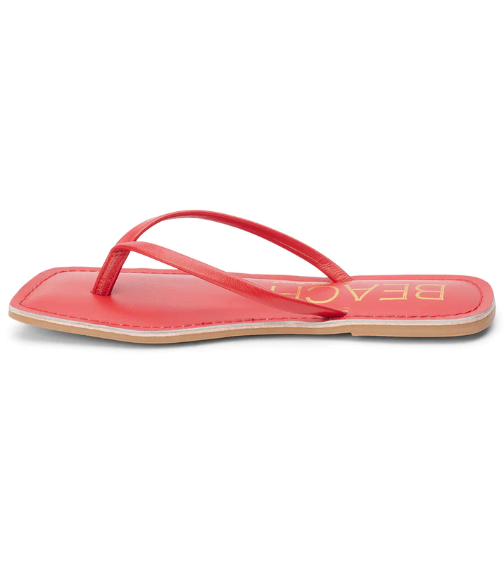 Bungalow Sandal in Red