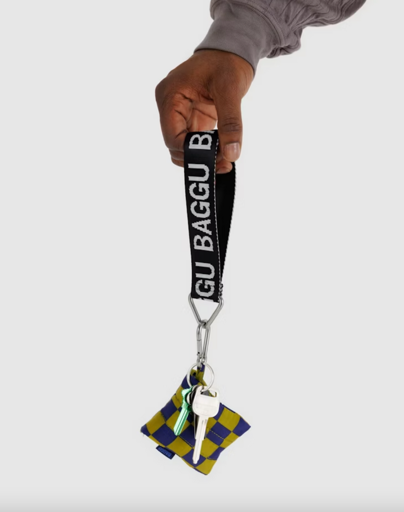 Logo Keychain in Black and White