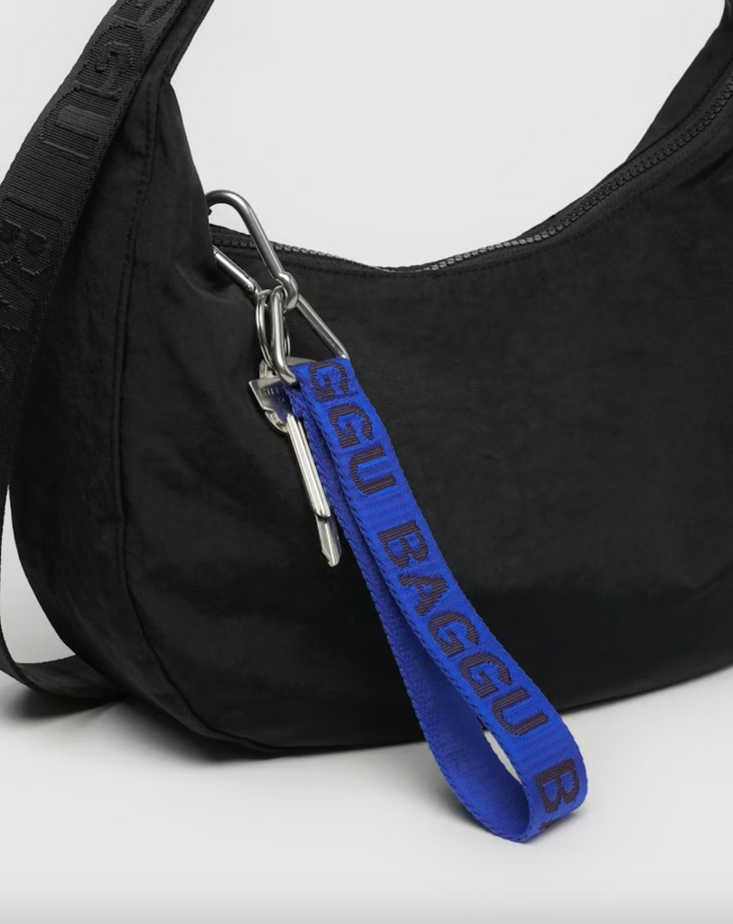 Logo Keychain in Cobalt