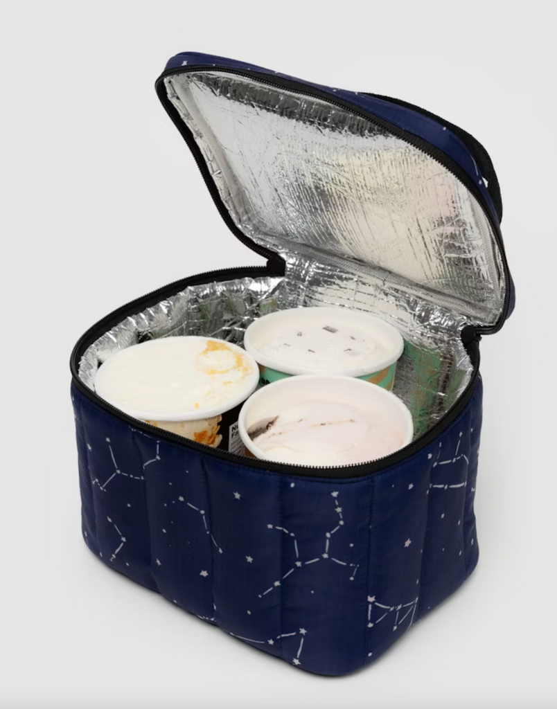 Puffy Lunch Bag in Constellation Midnight