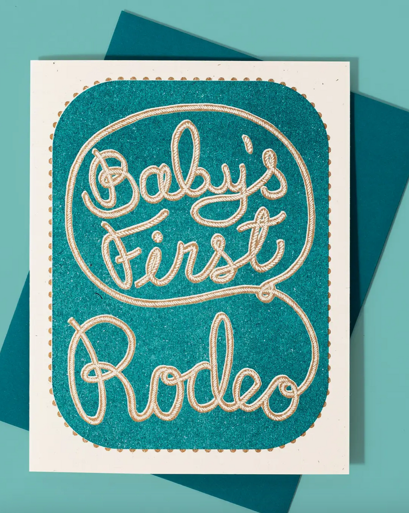 Baby's First Rodeo Card