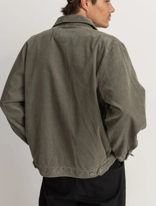 Cord Utility Jacket in Sage