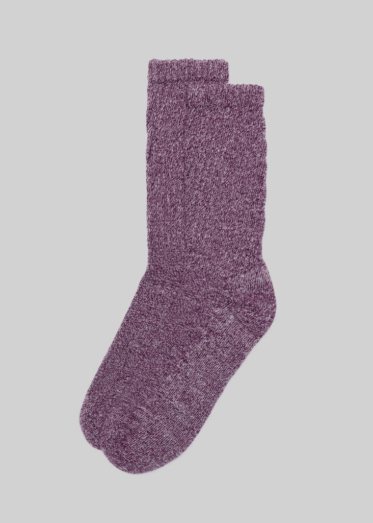 Marled Crew Socks