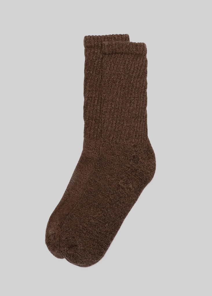 Marled Crew Socks