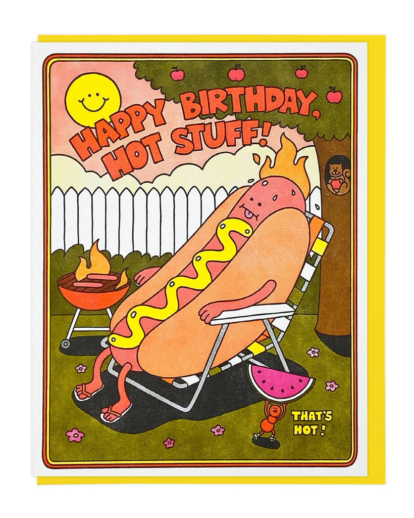 Hot Stuff Birthday Card