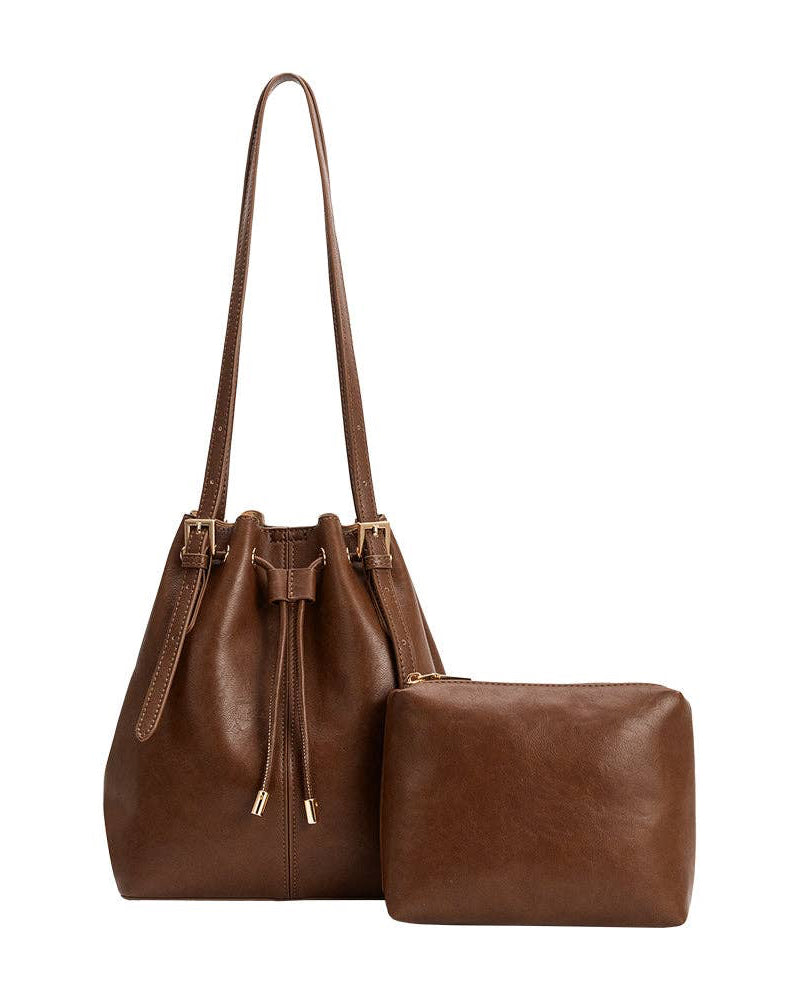 Sally Shoulder Bag in Espresso