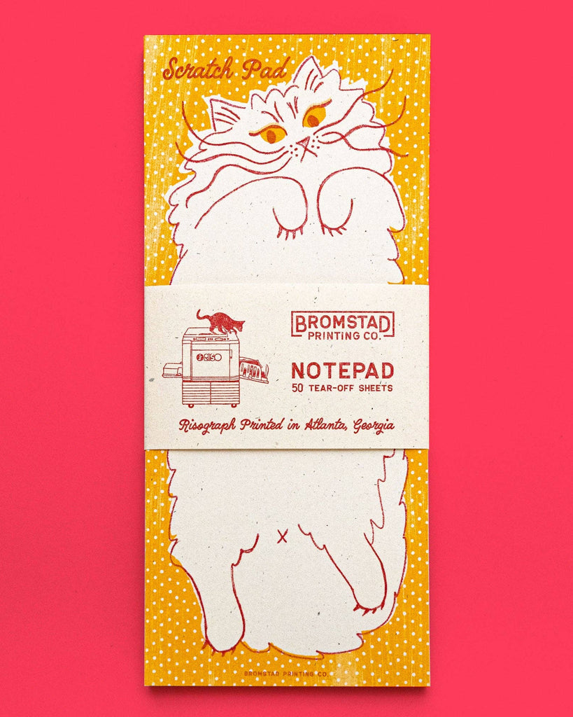 Scratch Pad Cat Notepad
