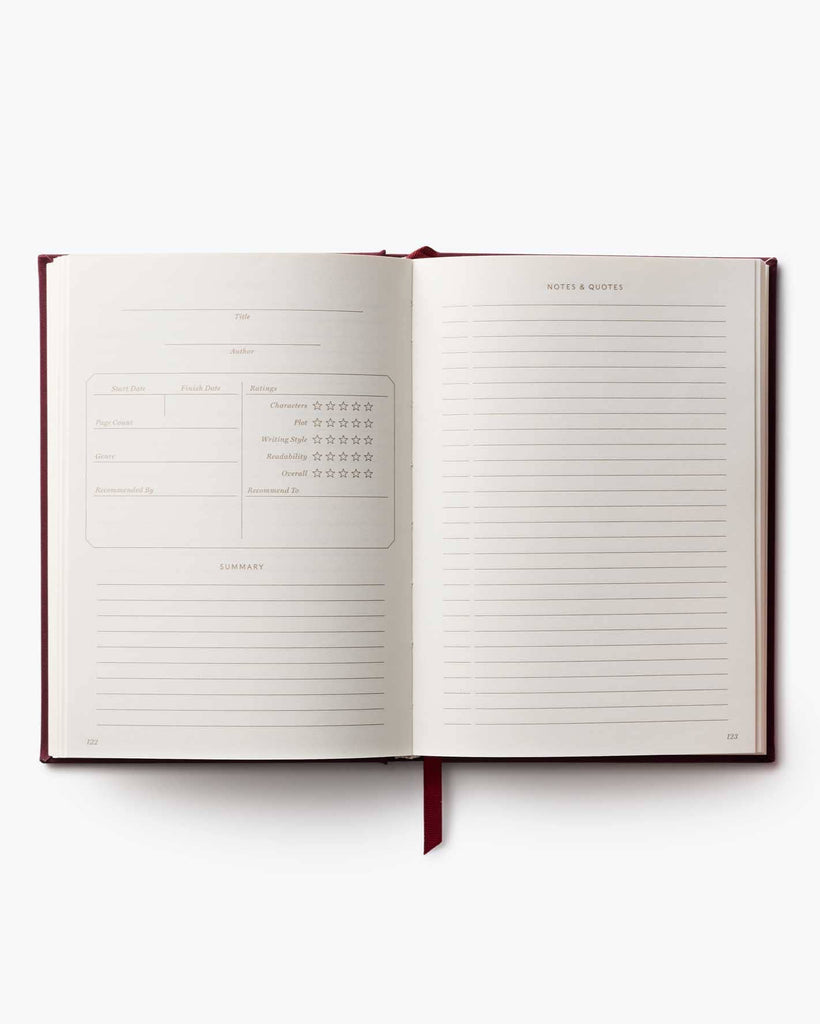 Ladies Night Book Club Embroidered Book Journal