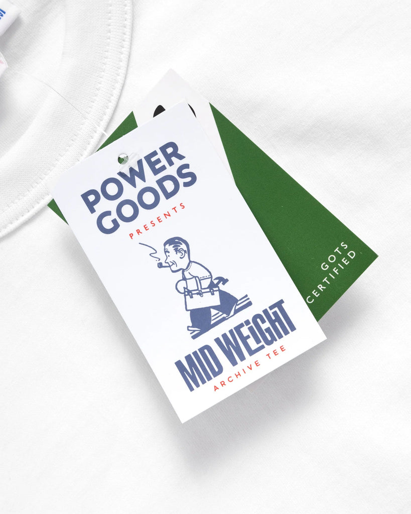 Archive Tee in White