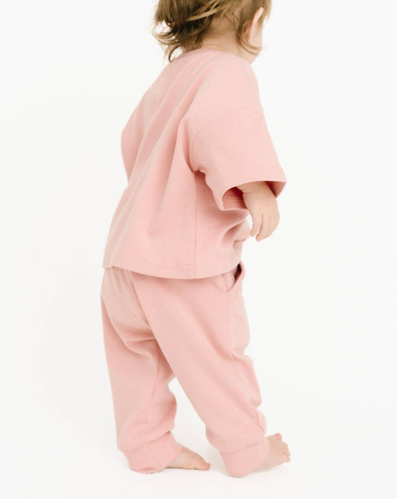 Pink Duck Embroidered Cozy Set