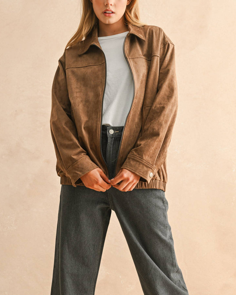 Cass Oversized Bomber Jacket