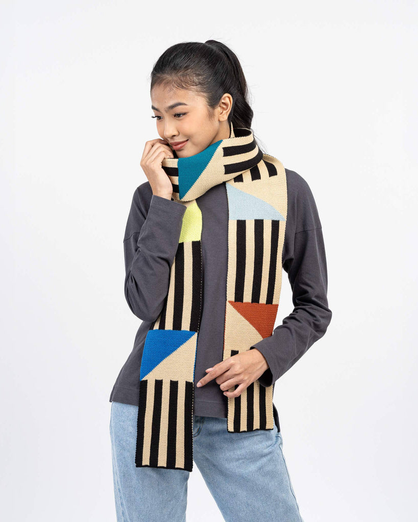 Sailboat Skinny Scarf