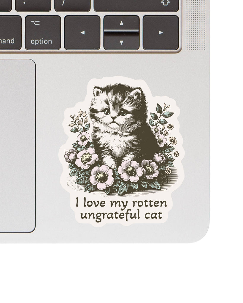 Rotten Kitty Sticker