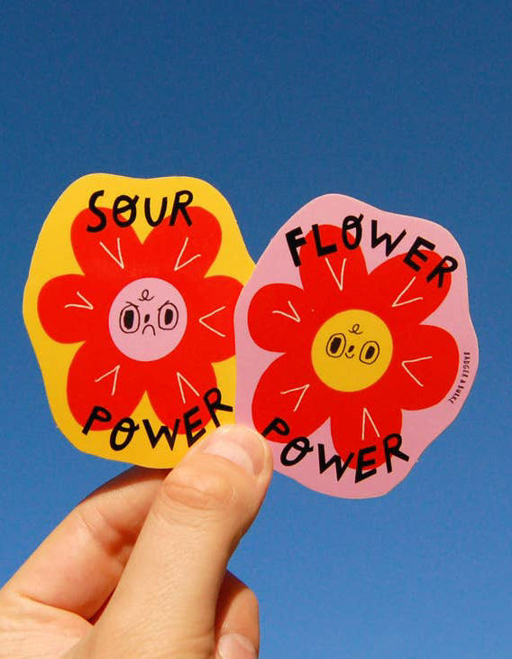 Sour Power Sticker