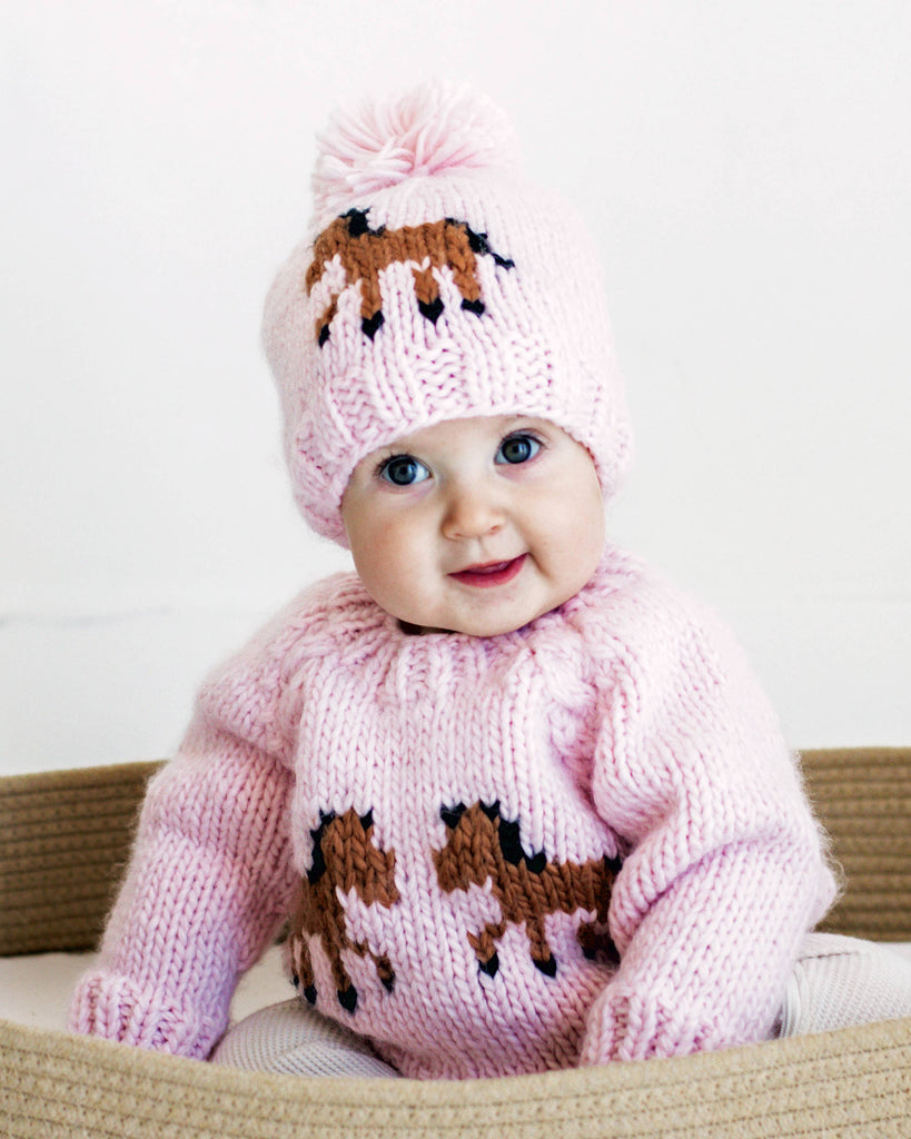 Pony Sweater in Blush
