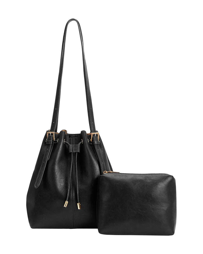 Sally Shoulder Bag in Black