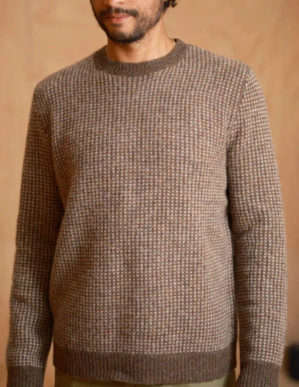 Beacon Sweater in Walnut