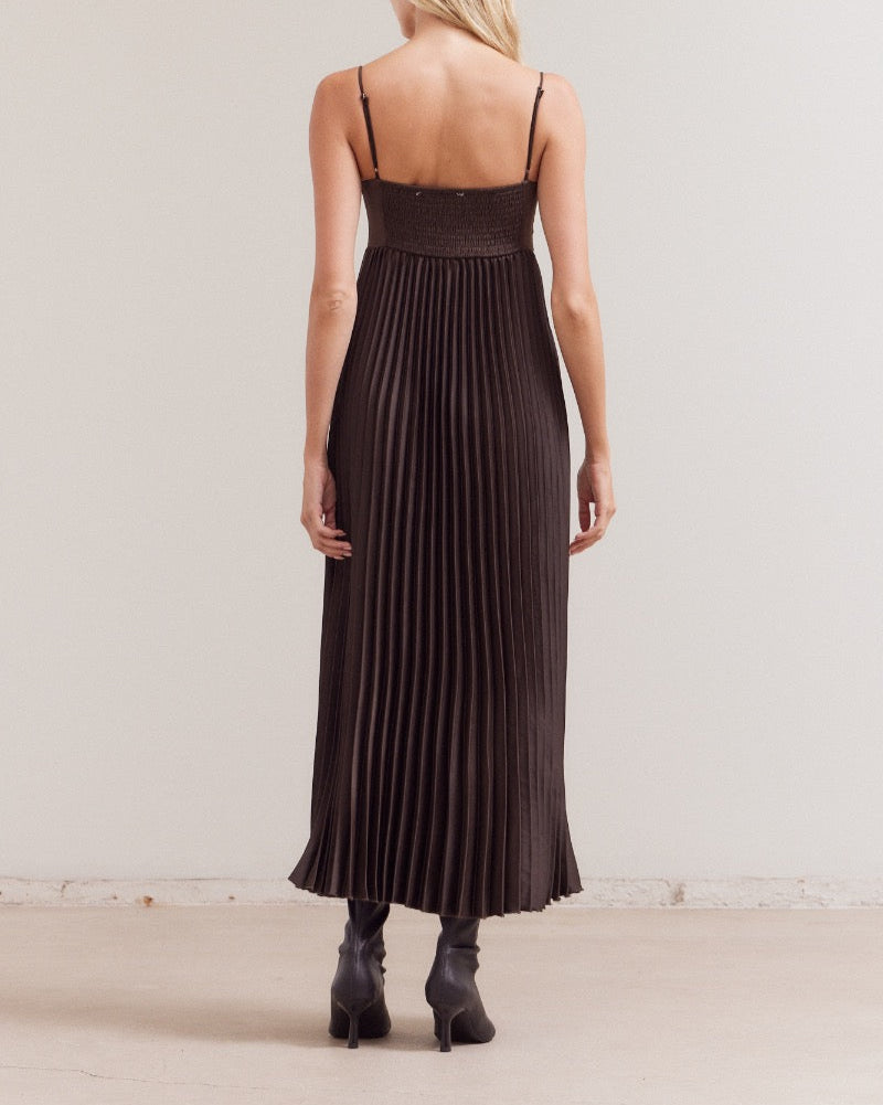Bella Pleated Dress