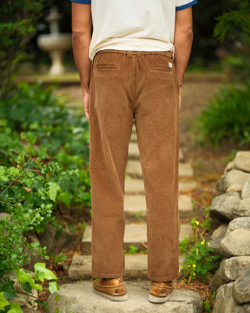 Boat Pants in Brown Corduroy