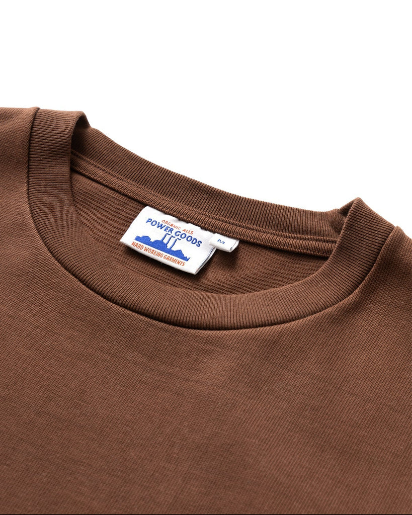 Super Weight Tee in Brown