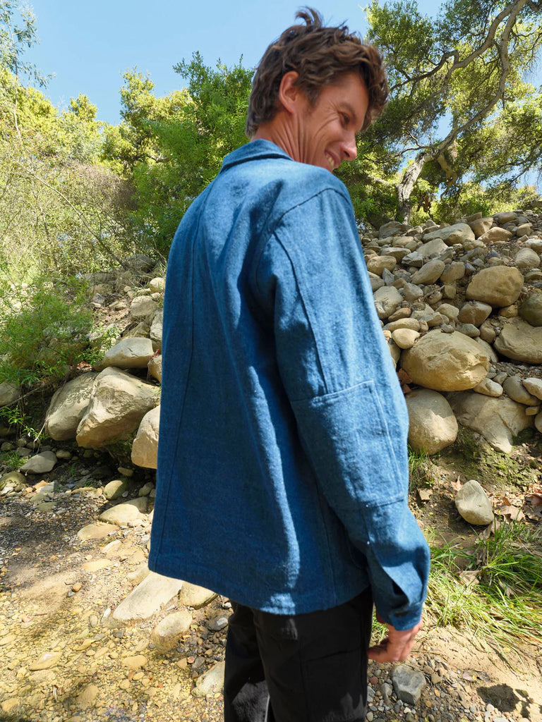 Builder Jacket in Indigo Denim