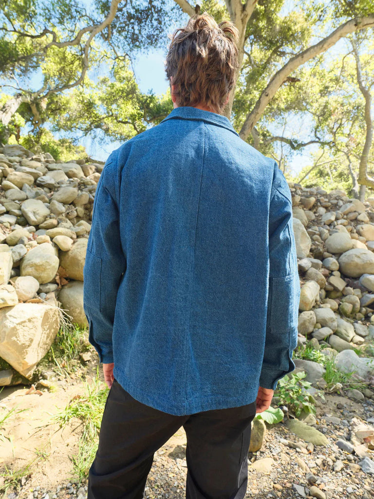 Builder Jacket in Indigo Denim