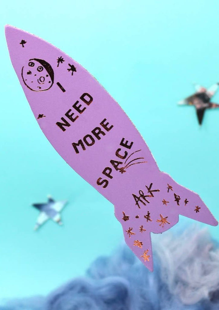 Bookmark Rocket Shape Rocket Bookmark | Penelope's