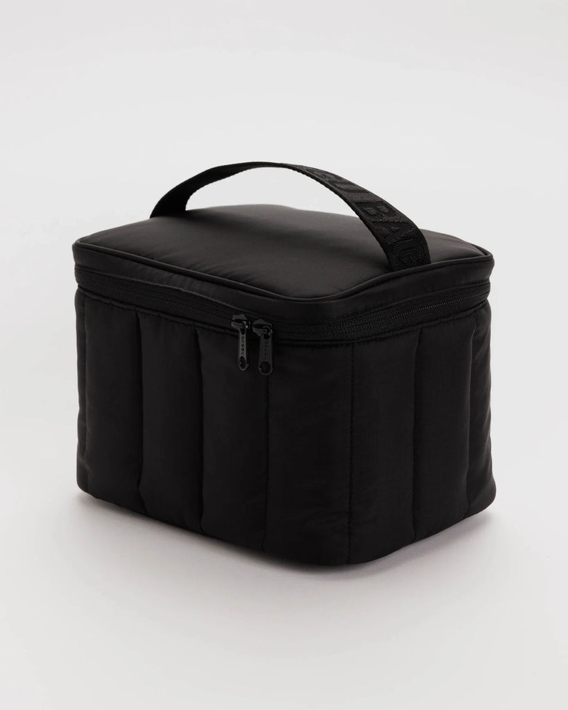 Puffy Lunch Bag in Black