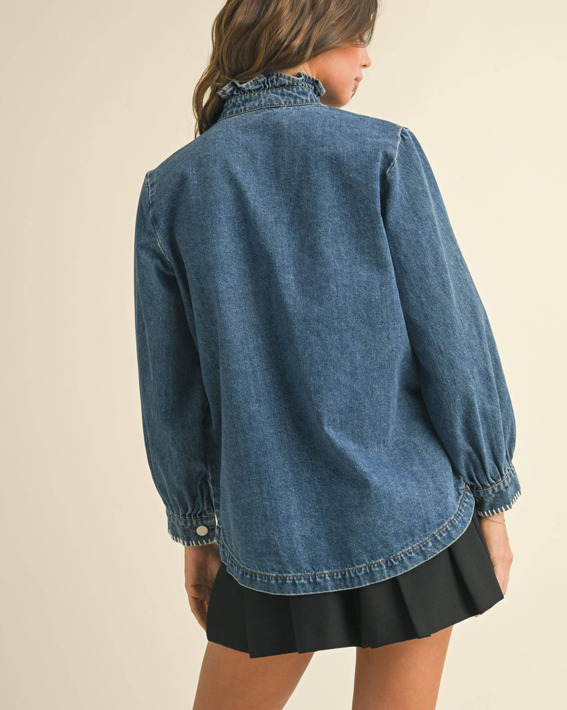 Jules Stitch Denim Jacket