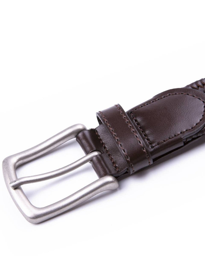 Braided Leather Belt