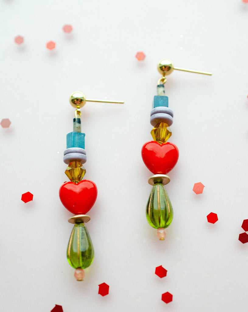 Rory Heart Earrings