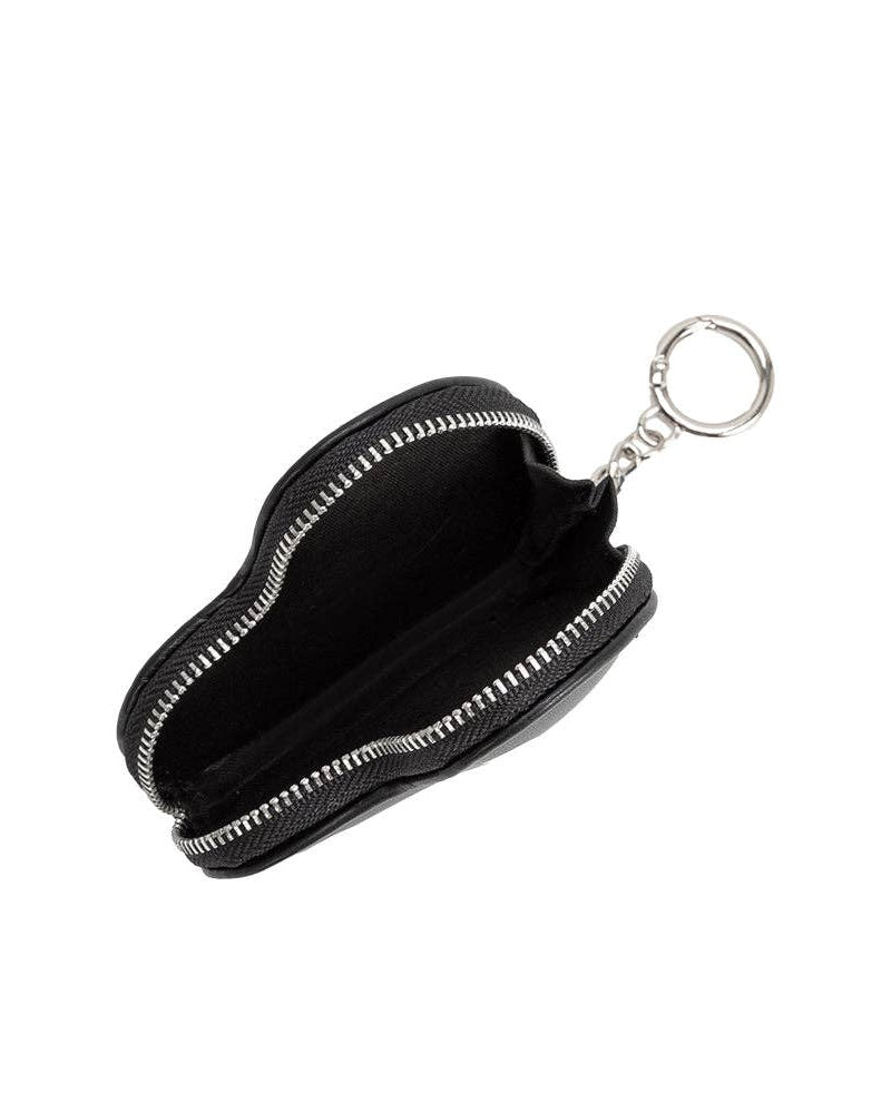Puffy Heart Charm in Polka Dot