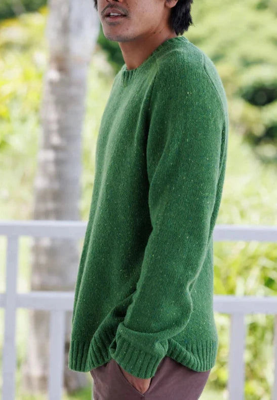 Cambridge Sweater in True Green