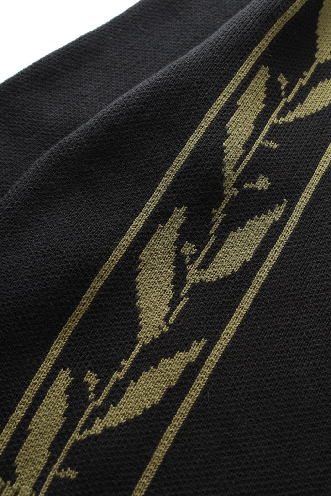 Olive Branch Pullover in Black