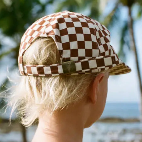 Kids Field Trip Hat in Checkerboard
