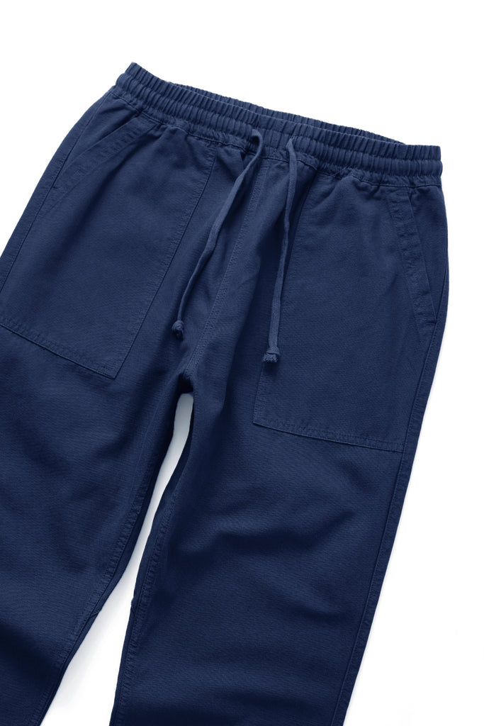 Canvas Chef Pant in Navy