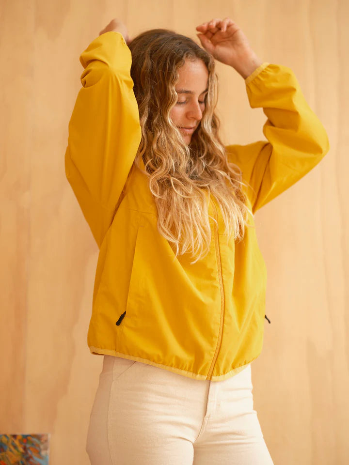 Cloud Forest Rain Jacket in Yellow