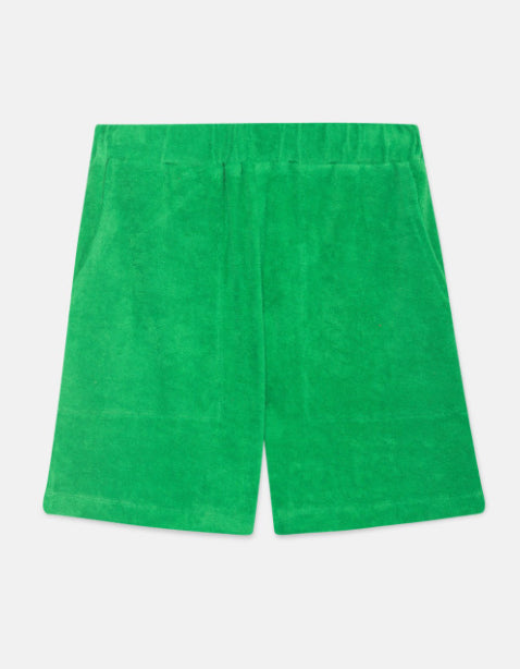 Towel Shorts in Green