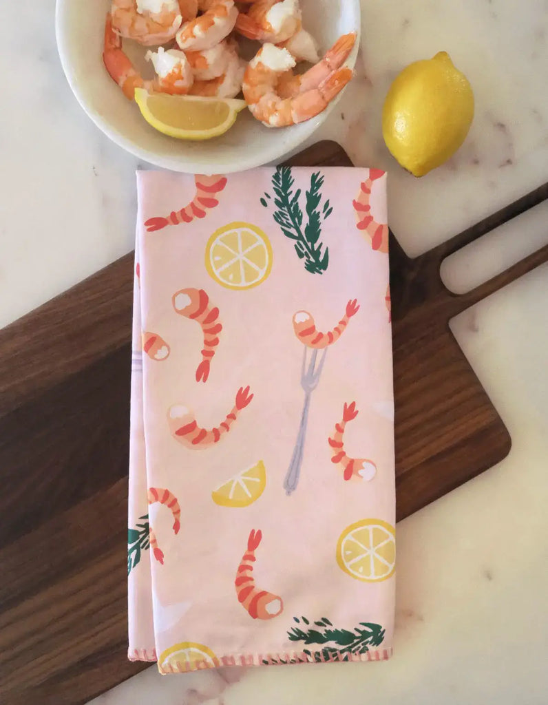 Shrimp Cocktail Tea Towel