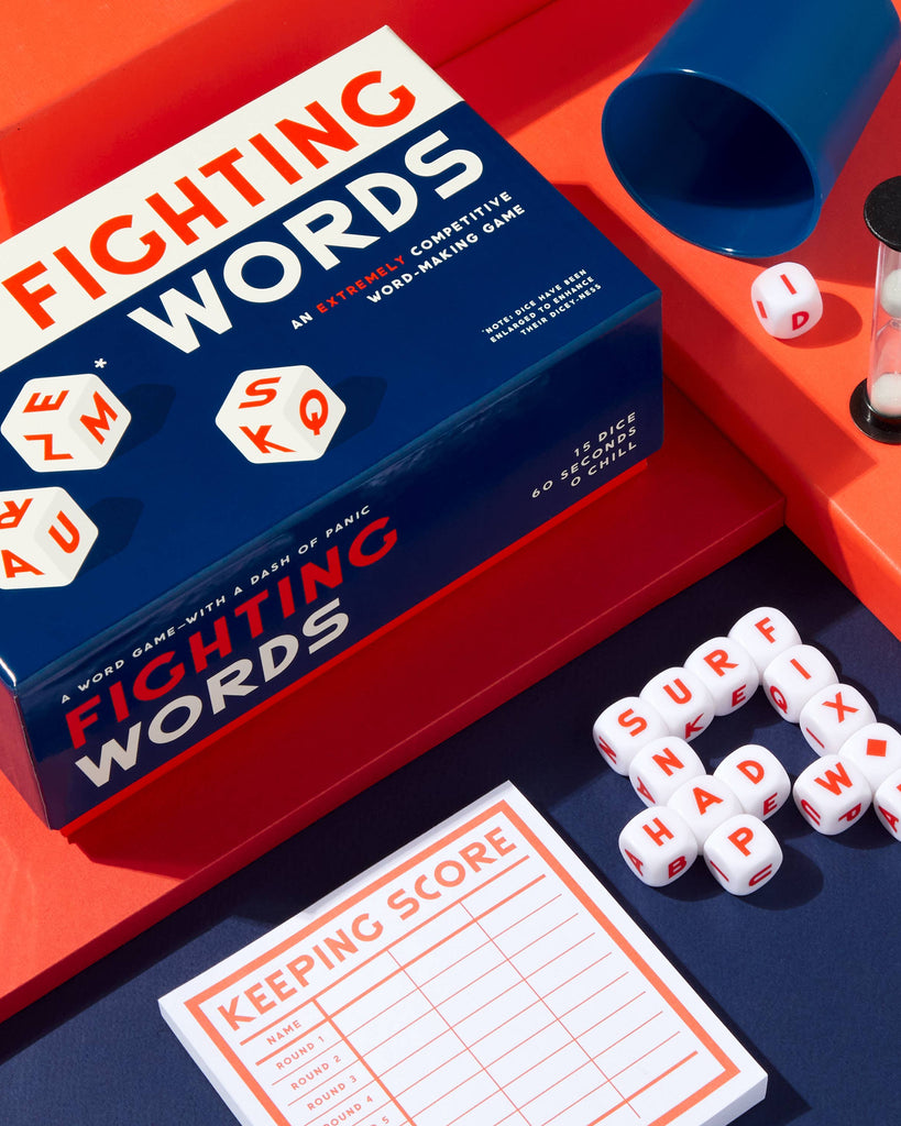 Fighting Words Dice Game