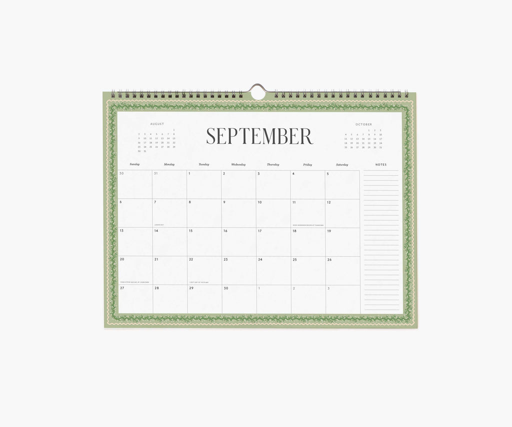 2026 Wildwood Appointment Calendar