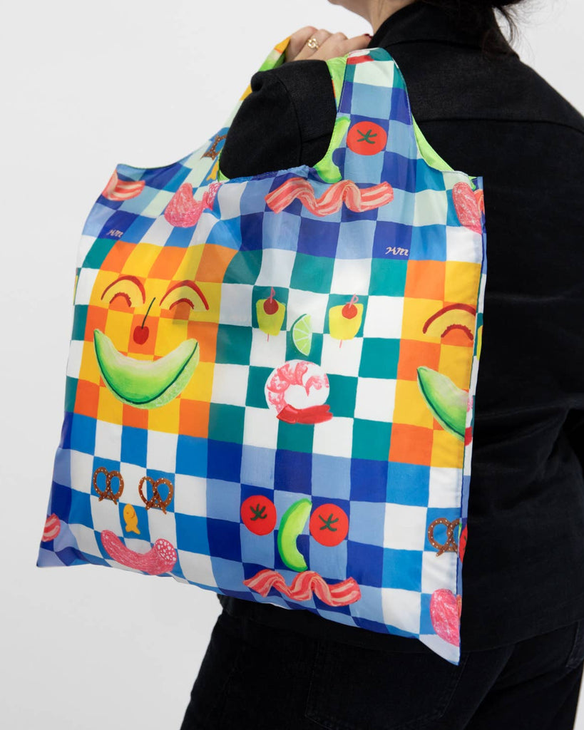 Picnic Art Sack Tote Bag