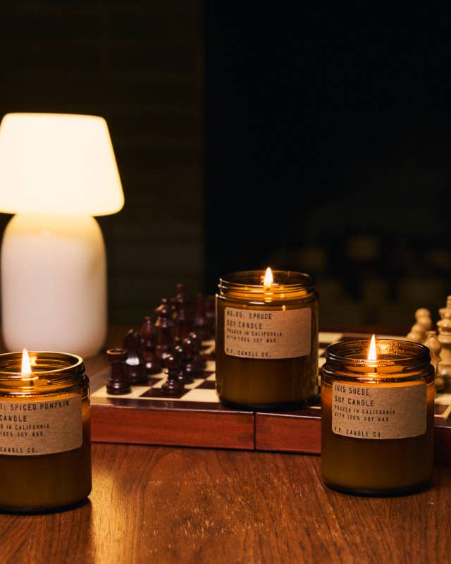 Iris Suede Candle