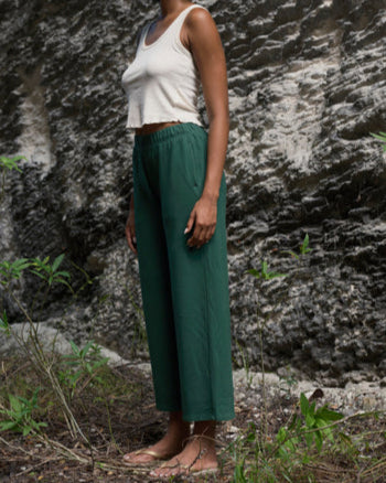 Dune Pants in Sequoia Green