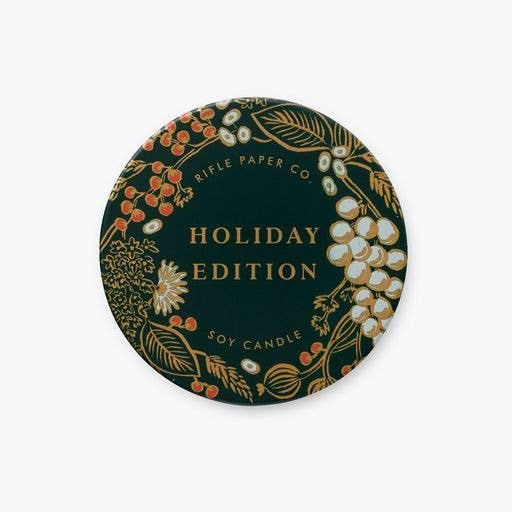 Holiday 3 oz Tin Candle