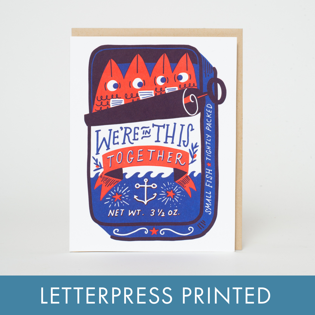 Sardines Friendship Card