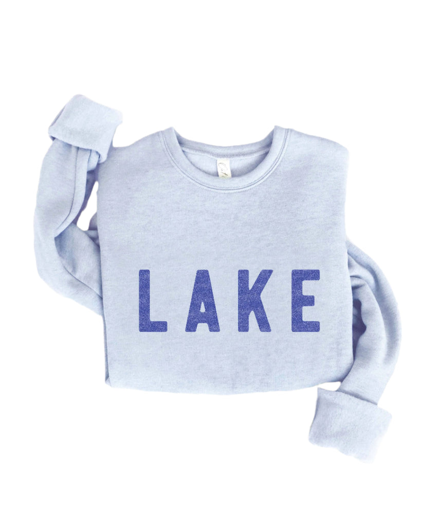 Lake Sweatshirt in Light Blue