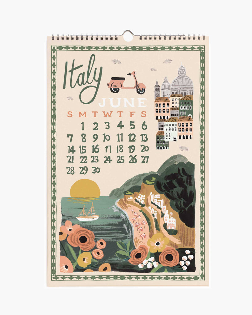 2026 World Travel Wall Calendar