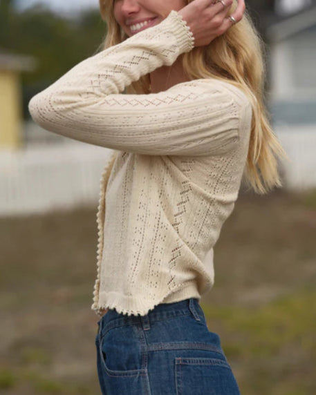 Juliette Cardigan in Ecru