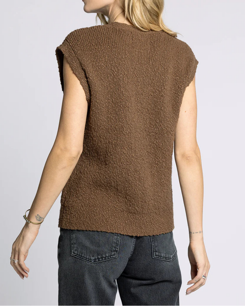 Emma Cardigan in Coffee Bean